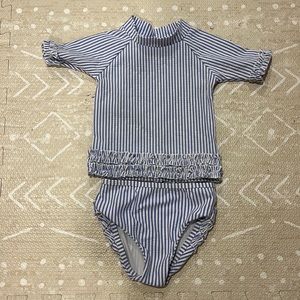 Ruffle Butts 18-24 M seersucker swimsuit
